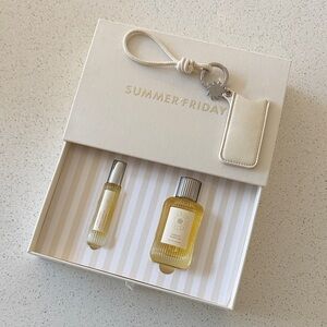 SummerFriday Fragrance Set - Sunlit Vanilla™ Eau de Perfumes (1.7 & 0.34 ounces)